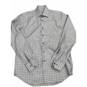 NEW HAGEN men's button down shirt in navy multi